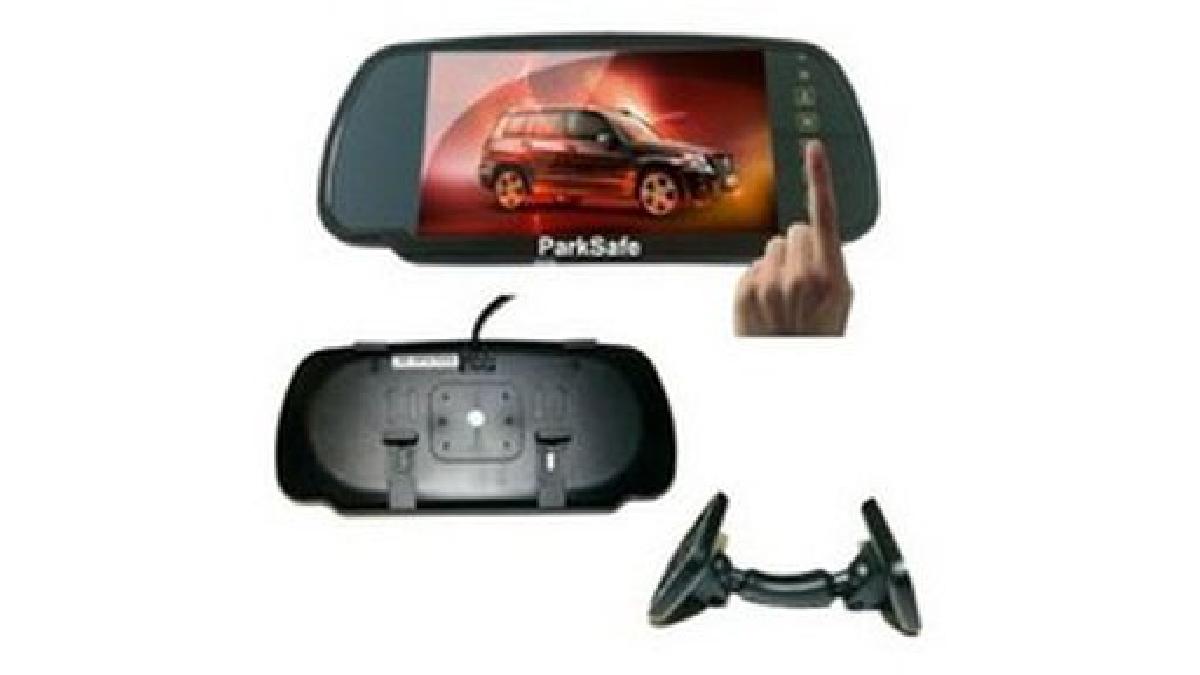 ParkSafe+7%27%27+%C3%89cran+couleur+tactile+Mirror+Mount+Monitor